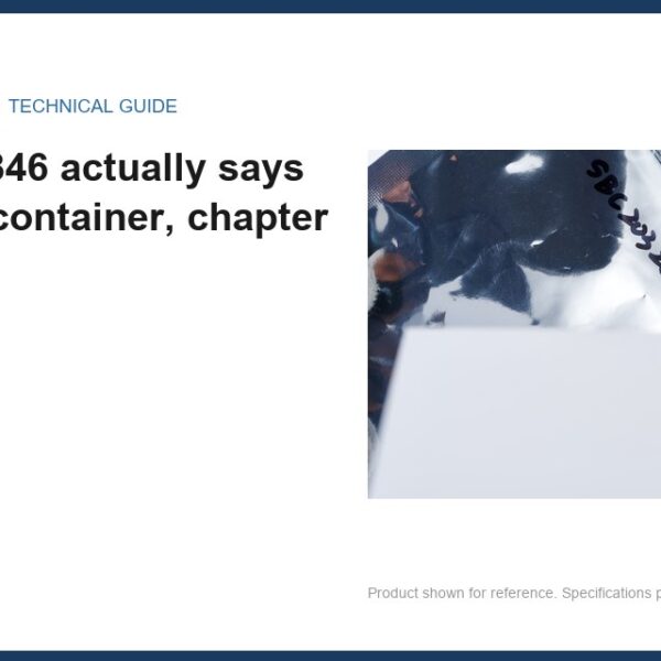 2ml HPLC Vial InsertWhat SW-846 actually says about the container, chapter and verse